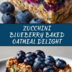 Zucchini Blueberry Baked Oatmeal Recipe