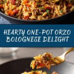 One-Pot Orzo Bolognese Recipe