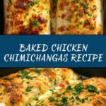 Baked Chicken Chimichangas Recipe