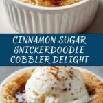 Cinnamon Sugar Snickerdoodle Cobbler Recipe