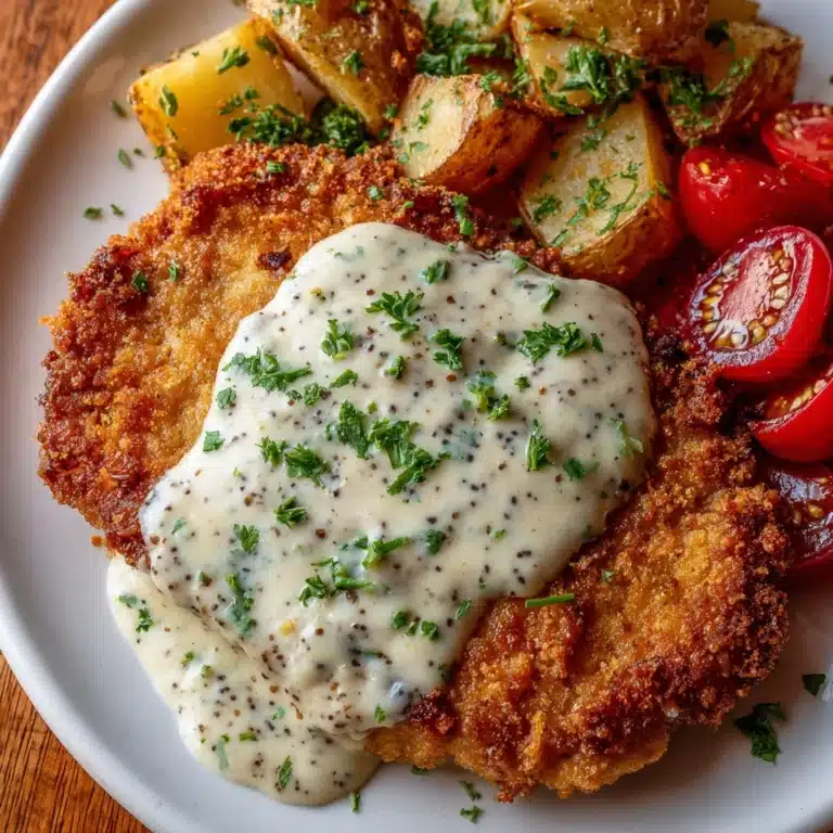 Southern Fried Chicken with Creamy Gravy Recipe