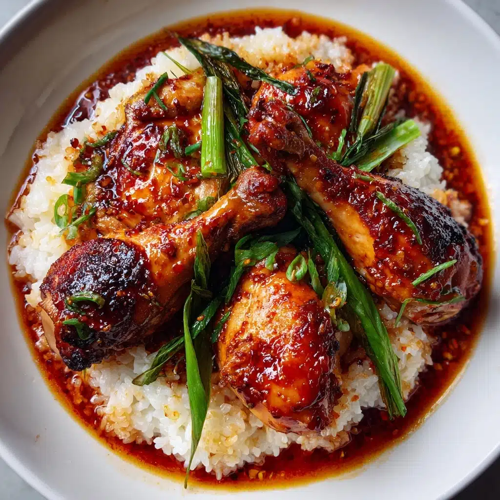 Gochujang-Braised Chicken and Crispy Rice Recipe