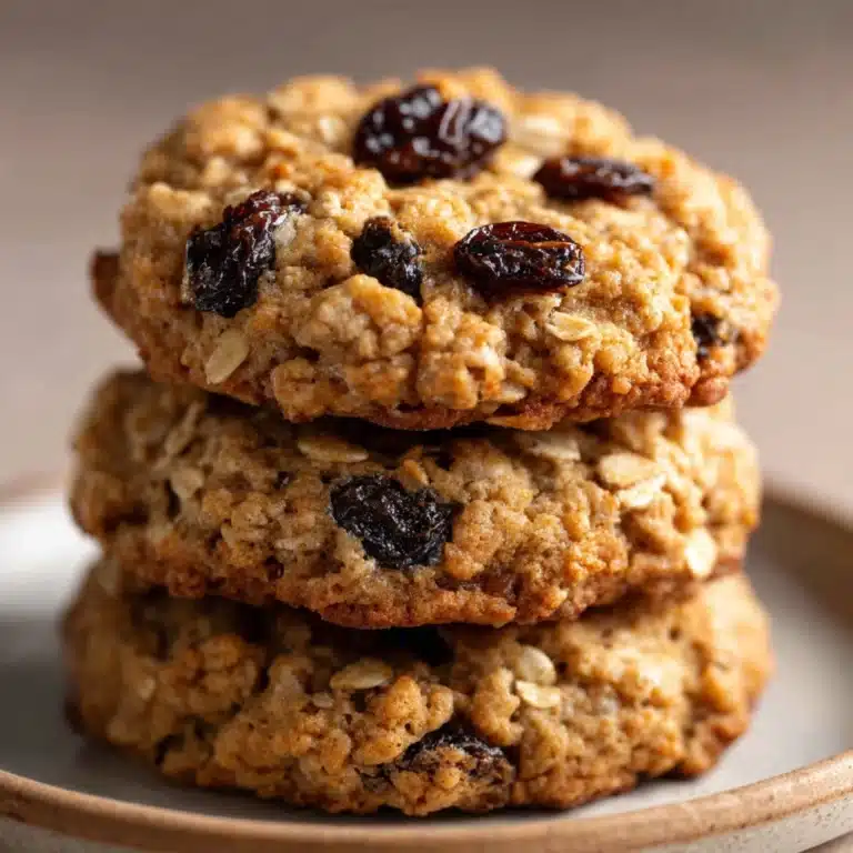Vegan Oatmeal Raisin Cookies Recipe