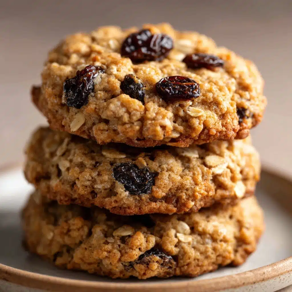 Vegan Oatmeal Raisin Cookies Recipe