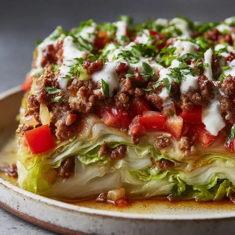 Easy & Hearty Cabbage and Ground Beef Skillet Recipe
