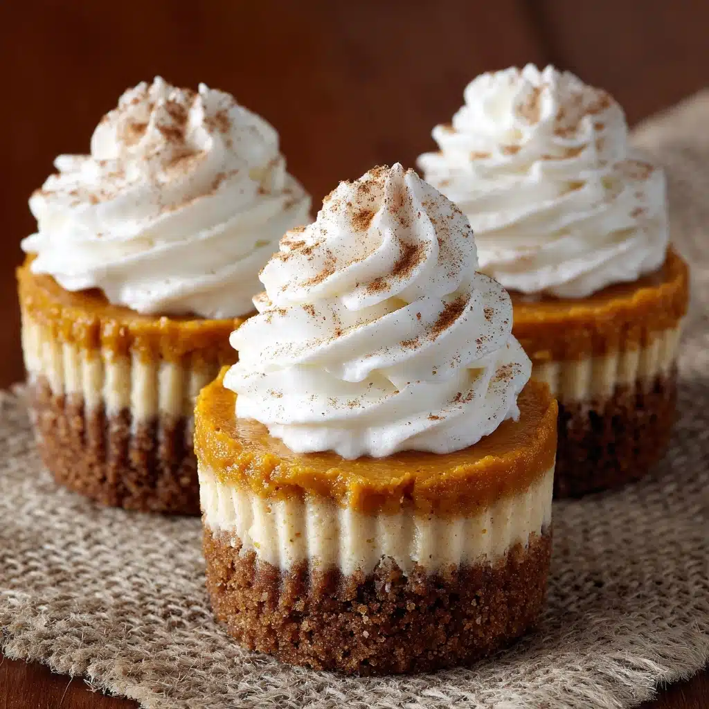No-Bake Mini Pumpkin Cheesecakes Recipe