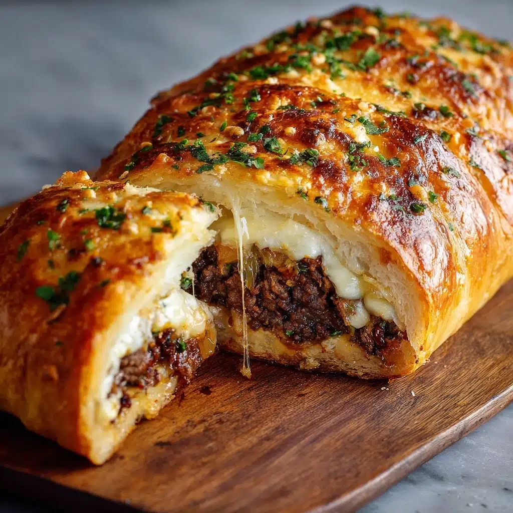 Philly Cheesesteak Stromboli Recipe