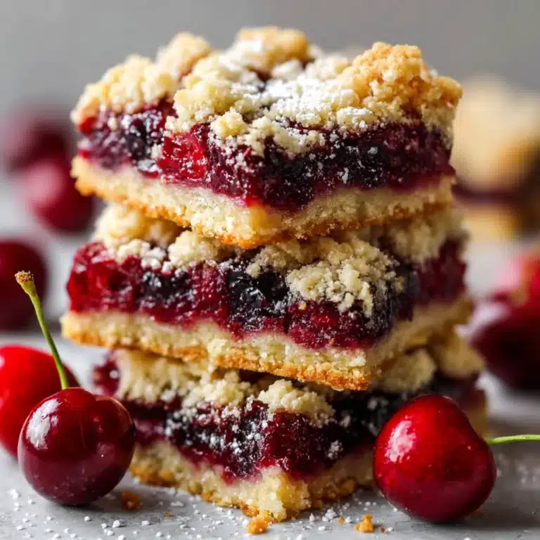 Christmas Cherry Bars Recipe