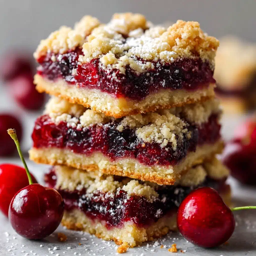 Christmas Cherry Bars Recipe