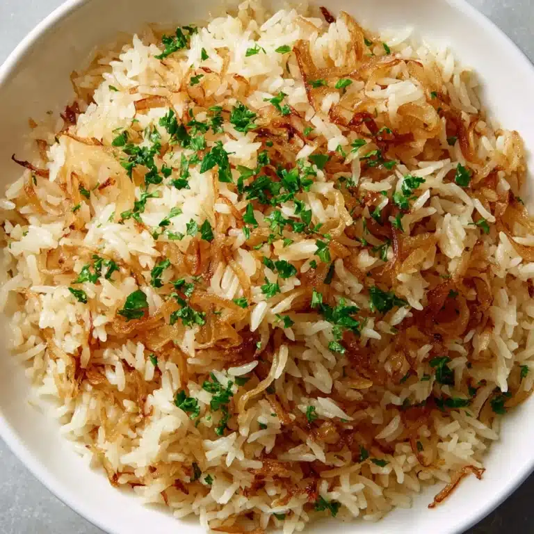 Homemade Rice Pilaf – A Cozy, Flavorful Side Dish Recipe