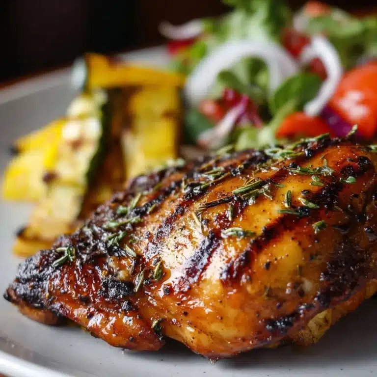 Grilled Chicken Legs Recipe