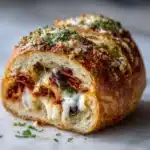 Pepperoni Black Olive Stromboli Recipe for Easy Dinner Recipe
