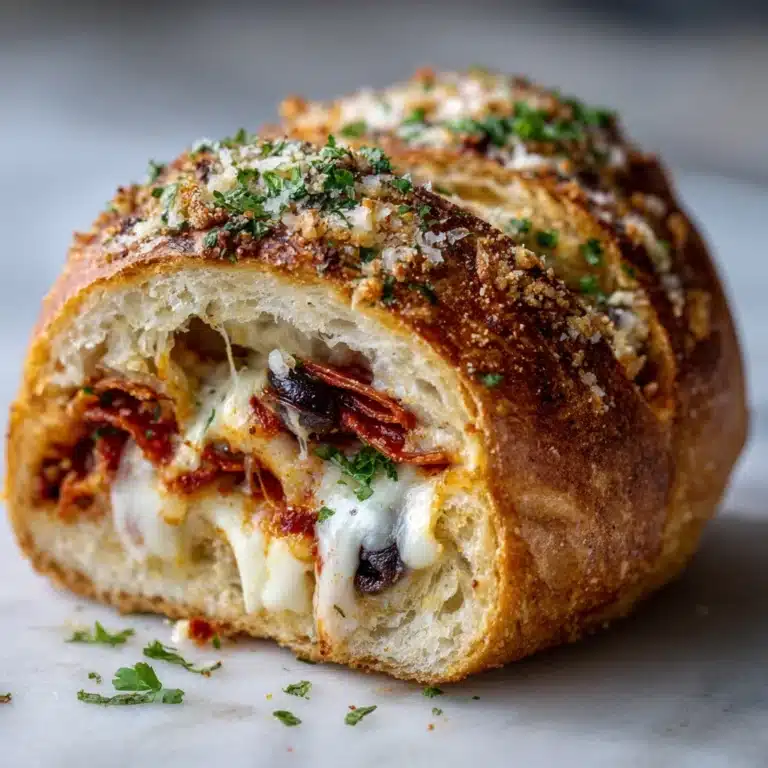 Pepperoni Black Olive Stromboli Recipe for Easy Dinner Recipe