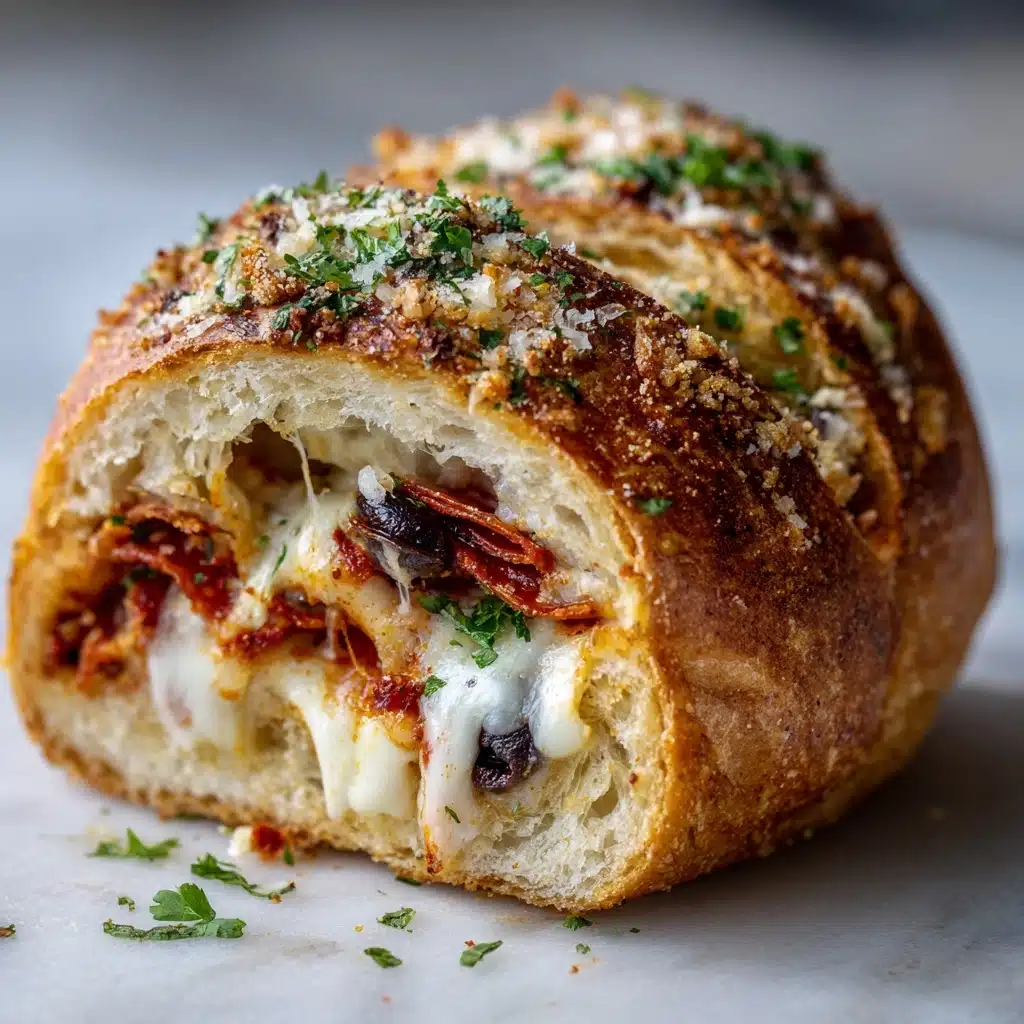 Pepperoni Black Olive Stromboli Recipe for Easy Dinner Recipe