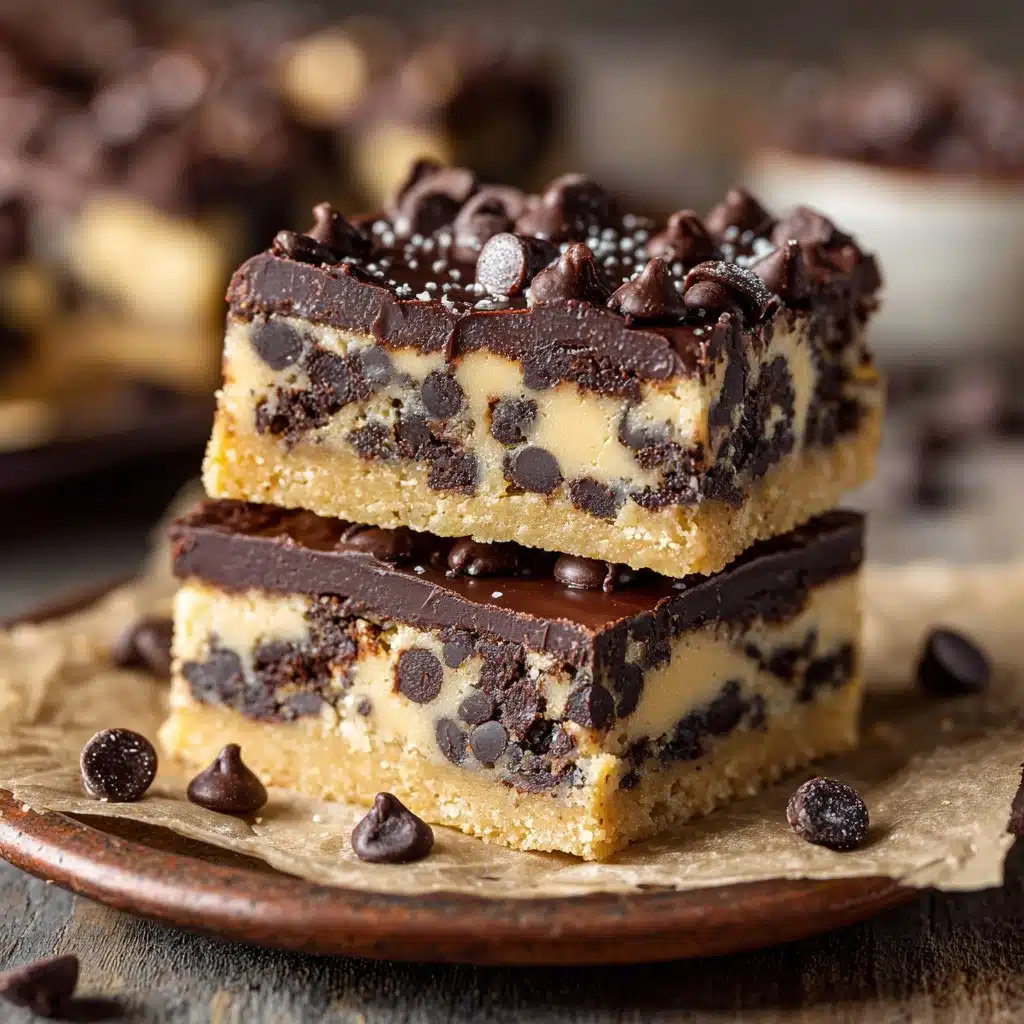 No Bake Cookie Dough Bars: Easy Recipe & Delicious Dessert Recipe - Recipe Image