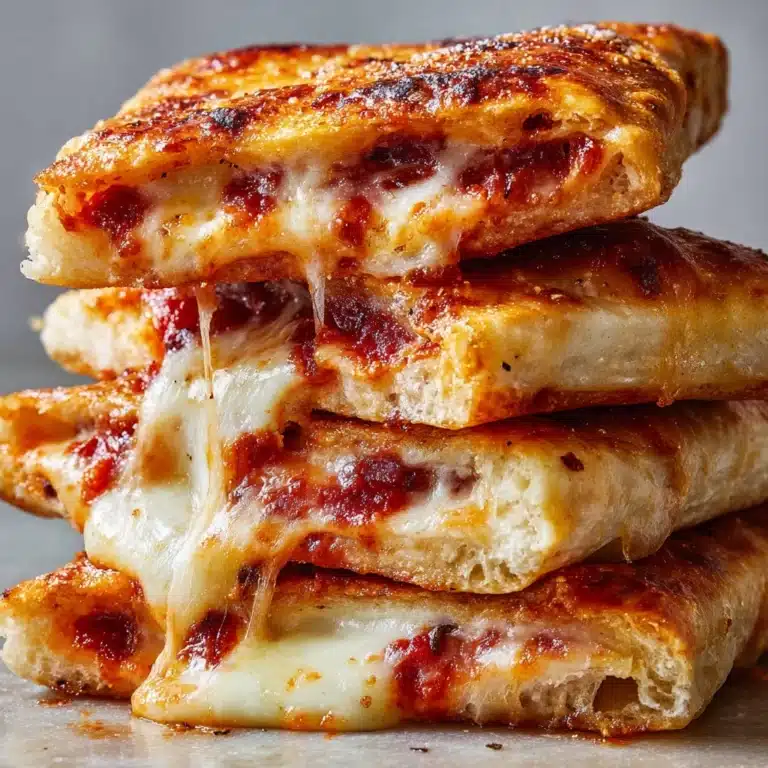 Homemade Pizza Pockets: A Delightful Quick Meal or Snack Recipe