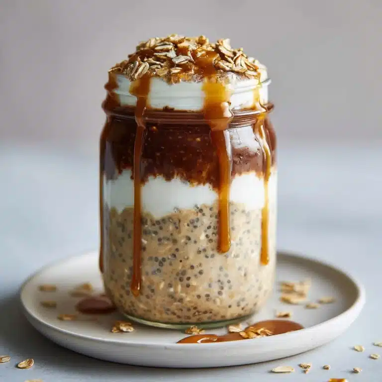 Caramel Macchiato Overnight Oats Recipe