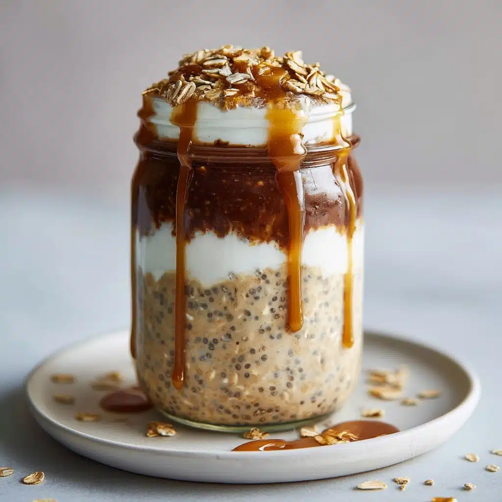 Caramel Macchiato Overnight Oats Recipe