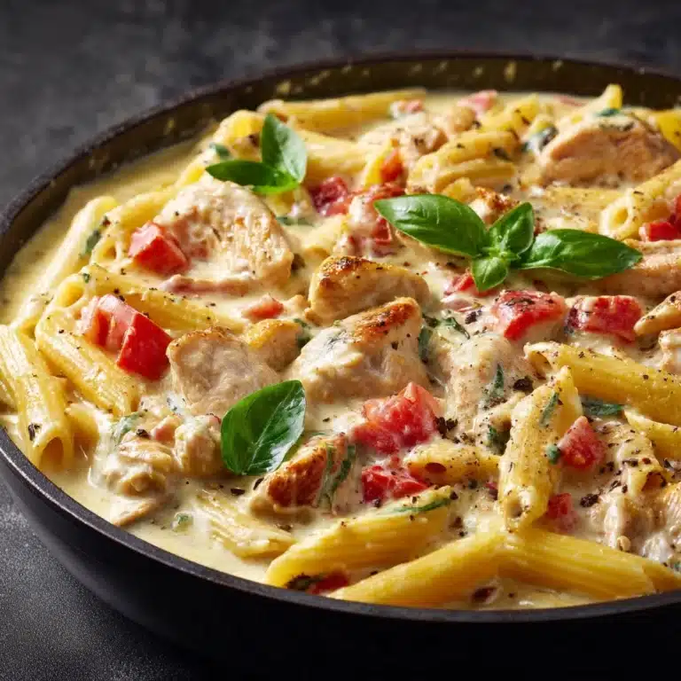 Creamy Italian Chicken Pasta Recipe