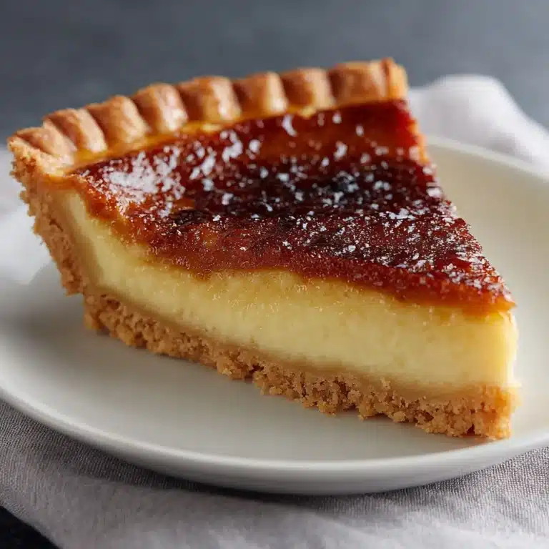 Creme Brulee Pie Recipe