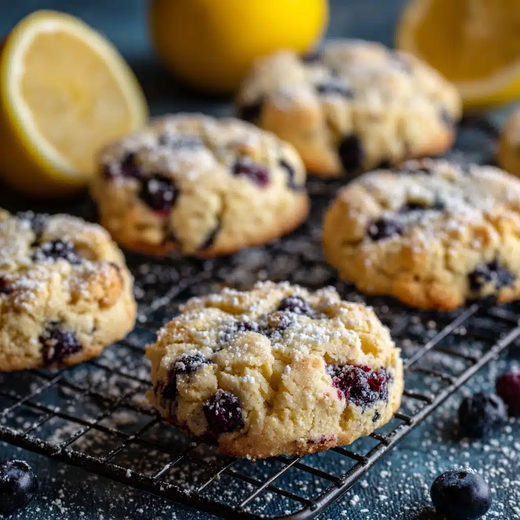 Lemon Blueberry Cookies Recipe - Recipe Image