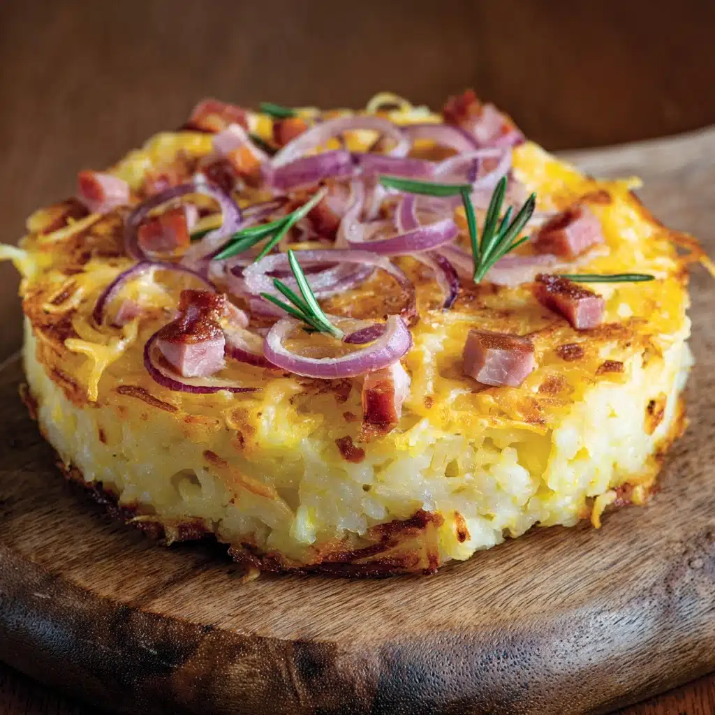 Stuffed Mashed Potato Nests Recipe - Recipe Image