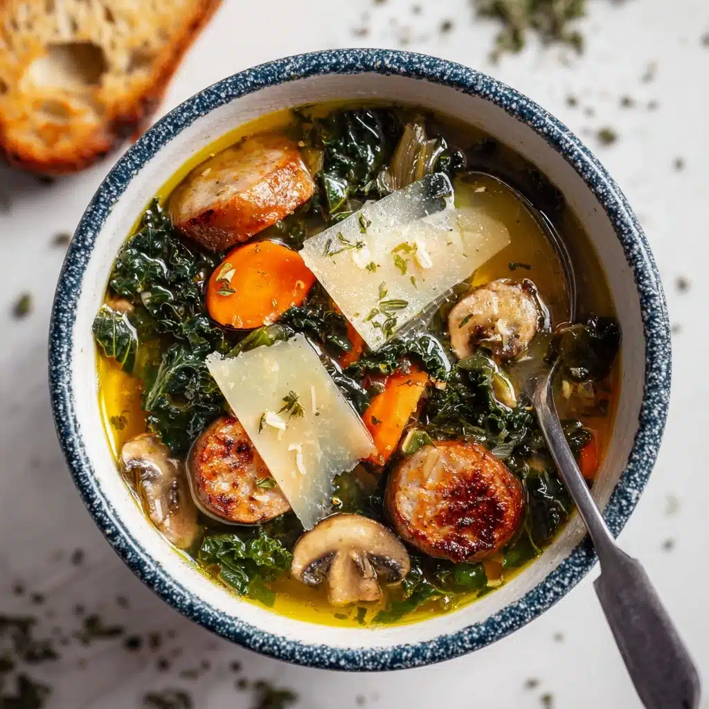 Harvest Italian Sausage and Vegetable Soup Recipe - Recipe Image