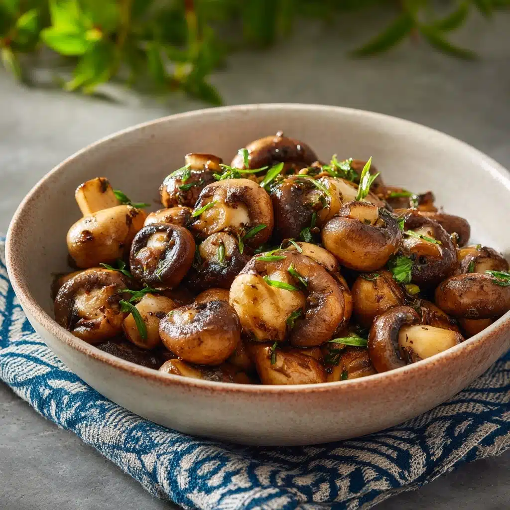 Air Fryer Mushrooms Recipe - Recipe Image