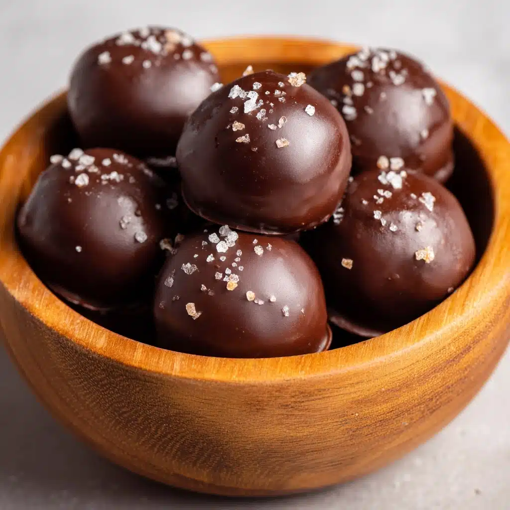 Chocolate Peanut Butter Balls Recipe - Recipe Image
