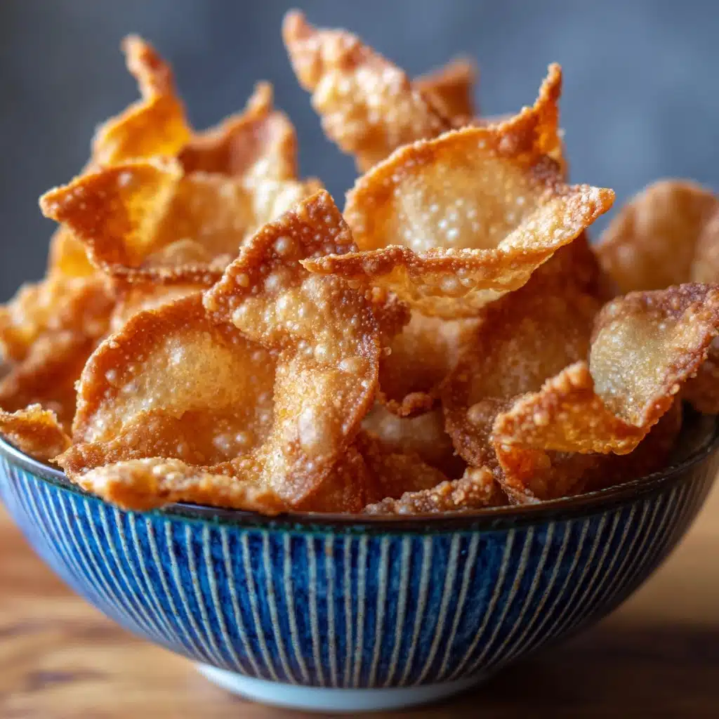 Fried Wonton Strips Recipe - Recipe Image
