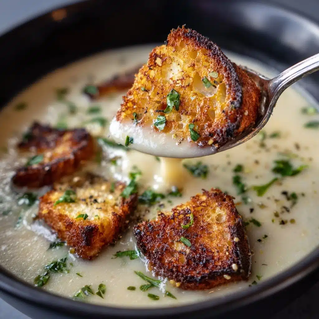 Roasted Garlic Soup Recipe - Recipe Image