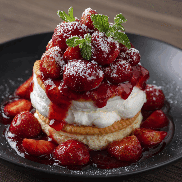 Strawberry Pudding Recipe