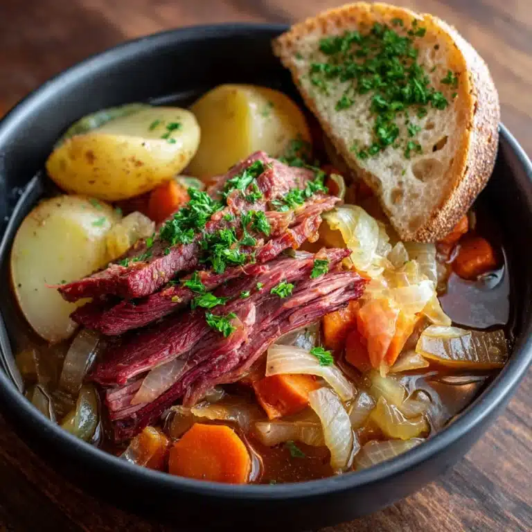 Slow Cooker Corned Beef and Potatoes Recipe