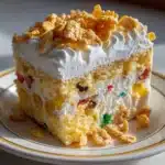 Cereal Milk Poke Cake Recipe