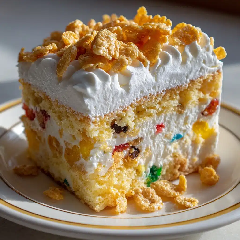 Cereal Milk Poke Cake Recipe