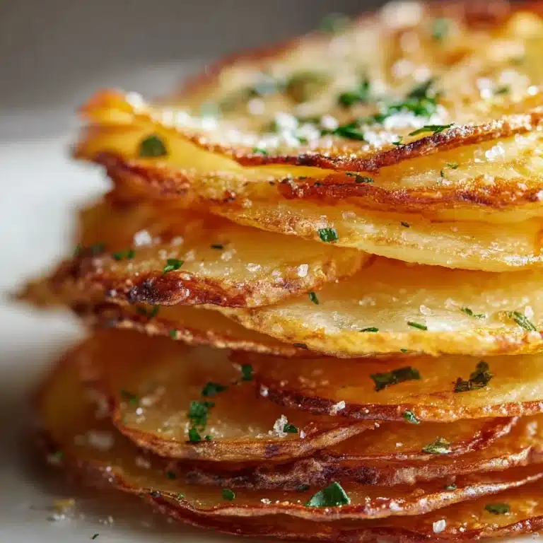 Creamy Potato Stacks Recipe