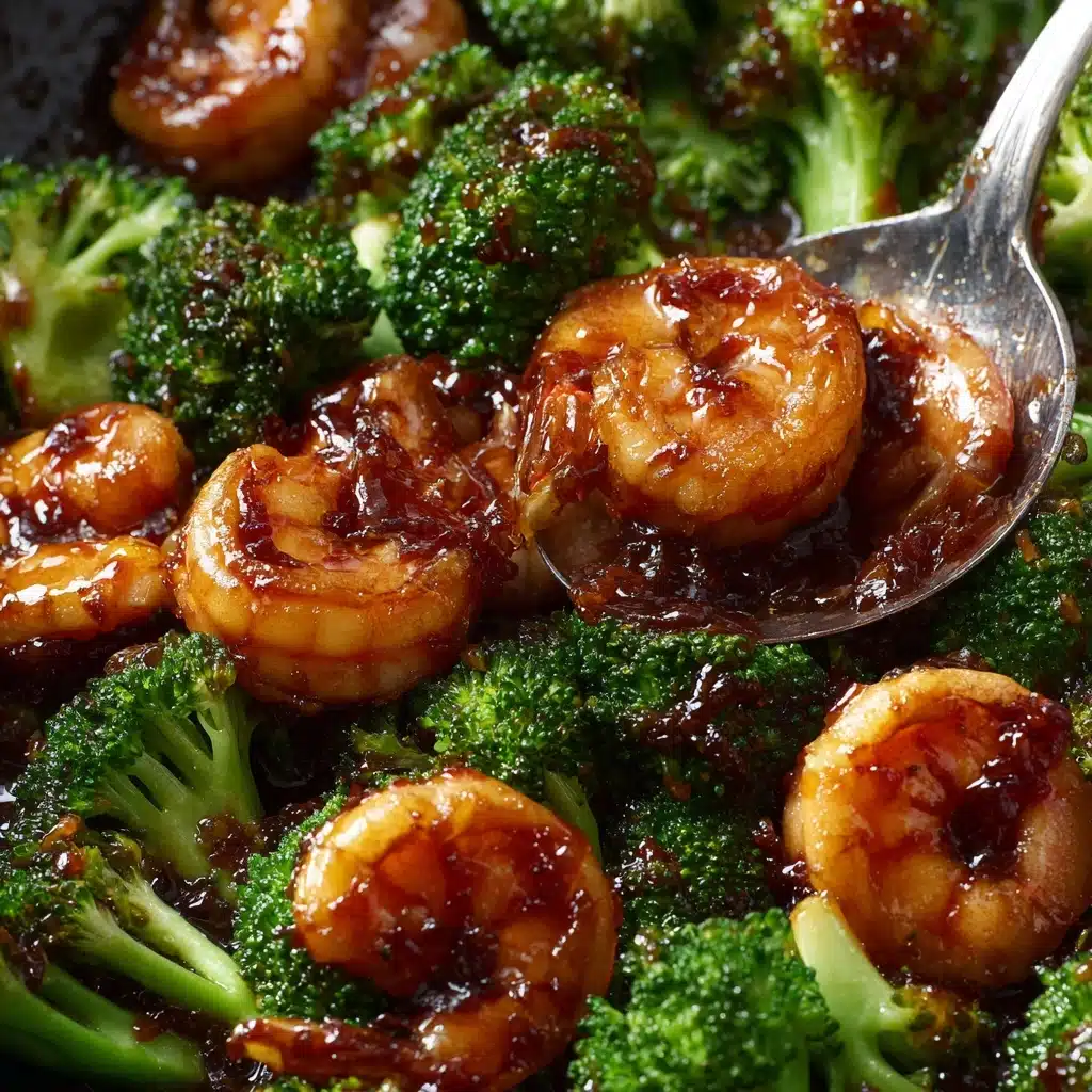 Honey Garlic Butter Shrimp & Broccoli Recipe - Recipe Image