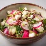 Herb and Radish Salad with Feta and Walnuts Recipe