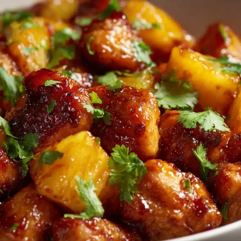 Sticky Pineapple Chicken Recipe