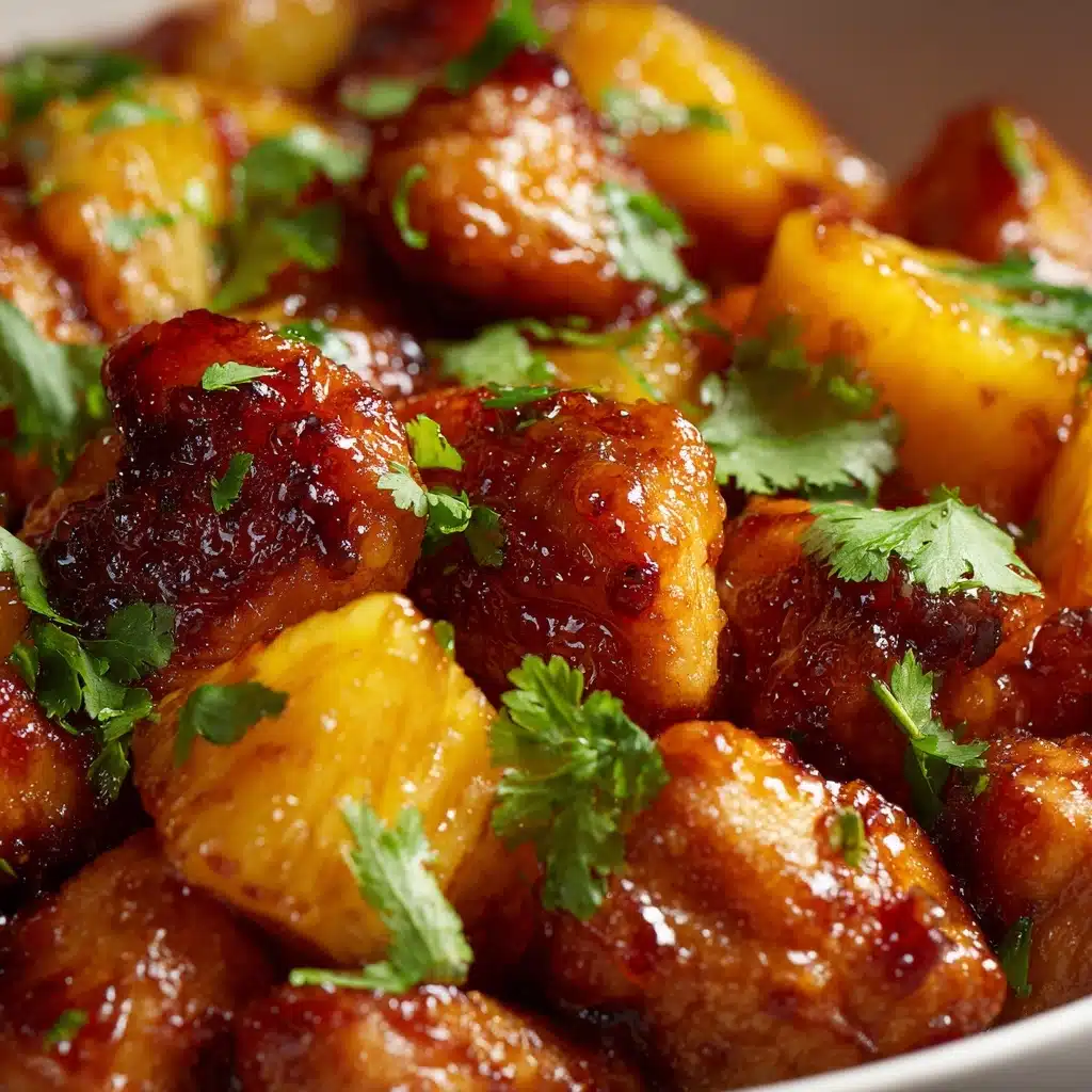 Sticky Pineapple Chicken Recipe