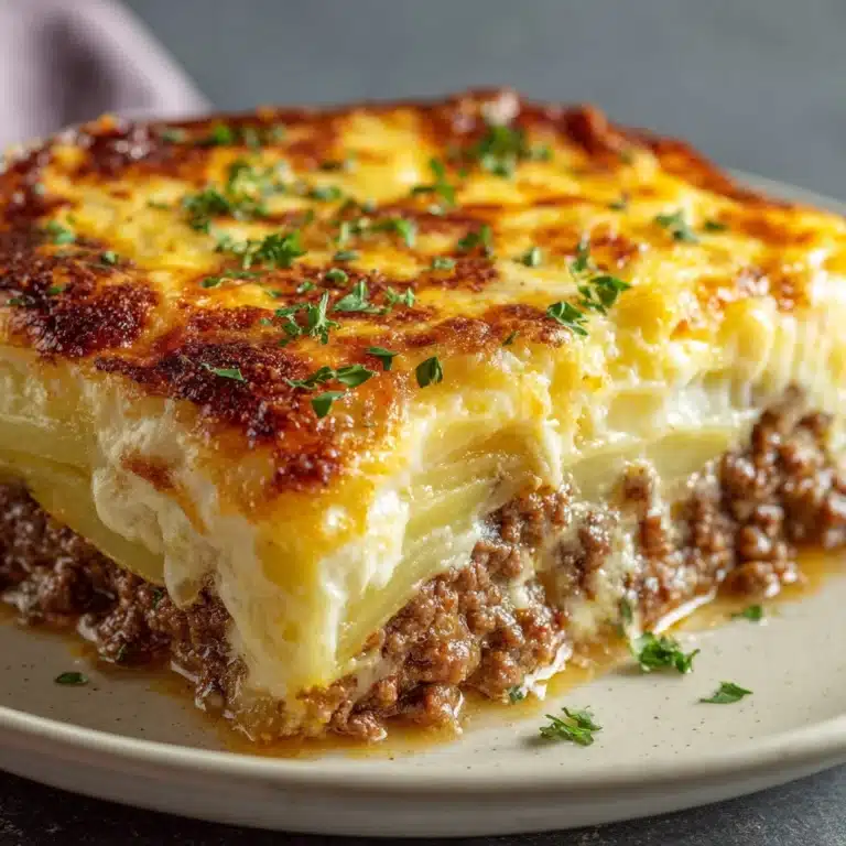 Cheesy Taco Potato Casserole Recipe