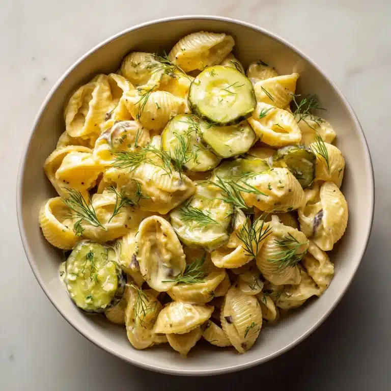 Dill Pickle Pasta Salad Recipe