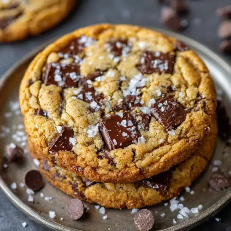 Ultimate Dark Chocolate Chip Cookies Recipe