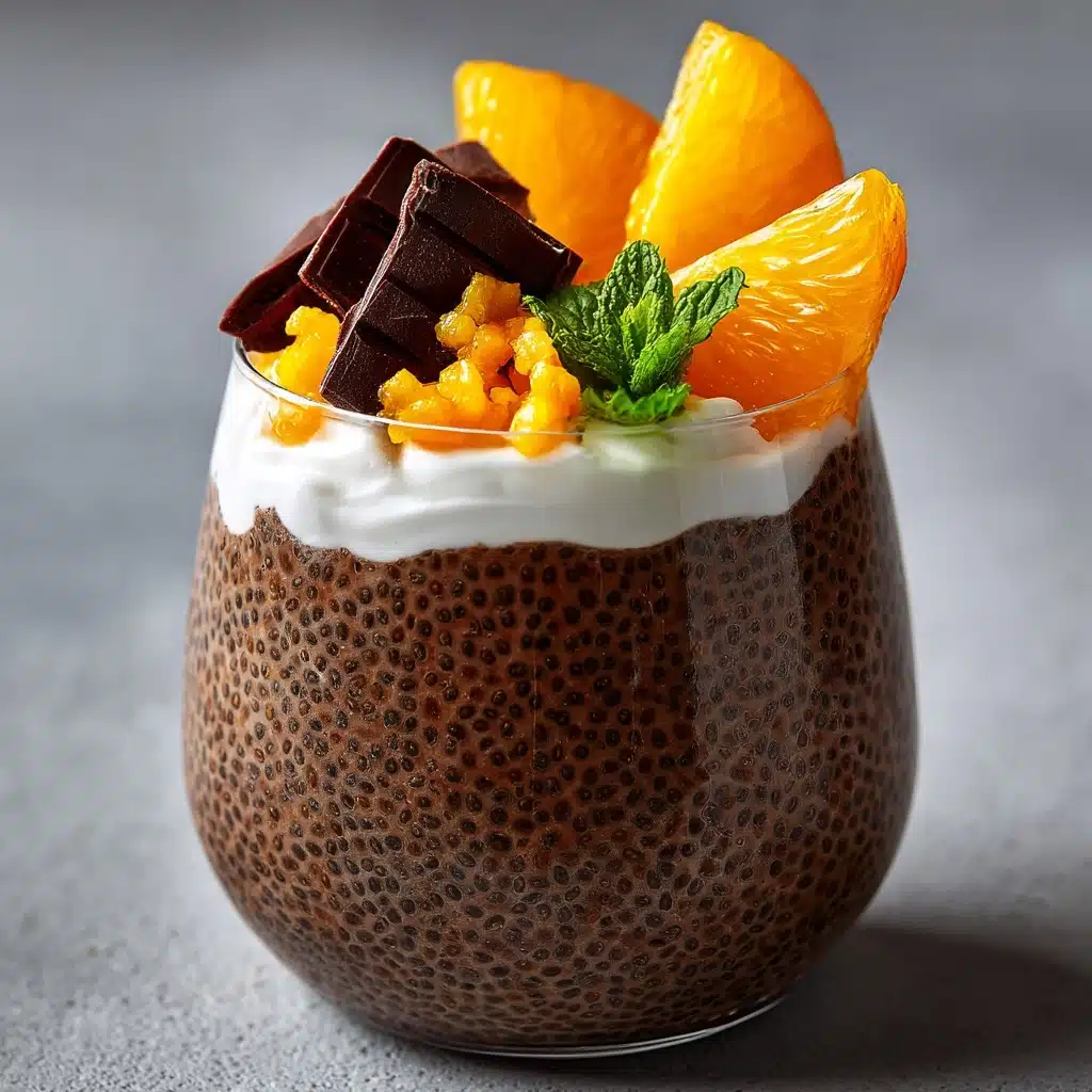 Chocolate Orange Chia Pudding Recipe