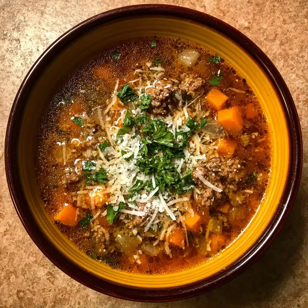 Italian Ground Turkey Soup Recipe