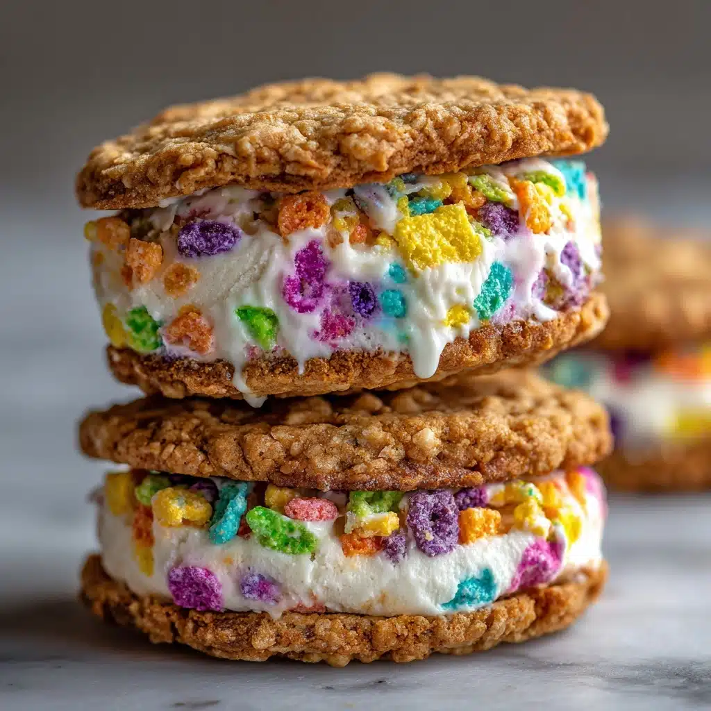 Cereal Ice Cream Sandwiches Recipe