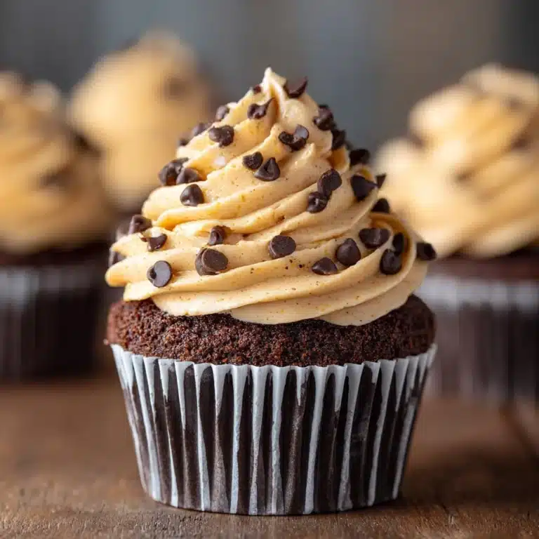 Brownie Stuffed Cookie Dough Cupcakes Recipe