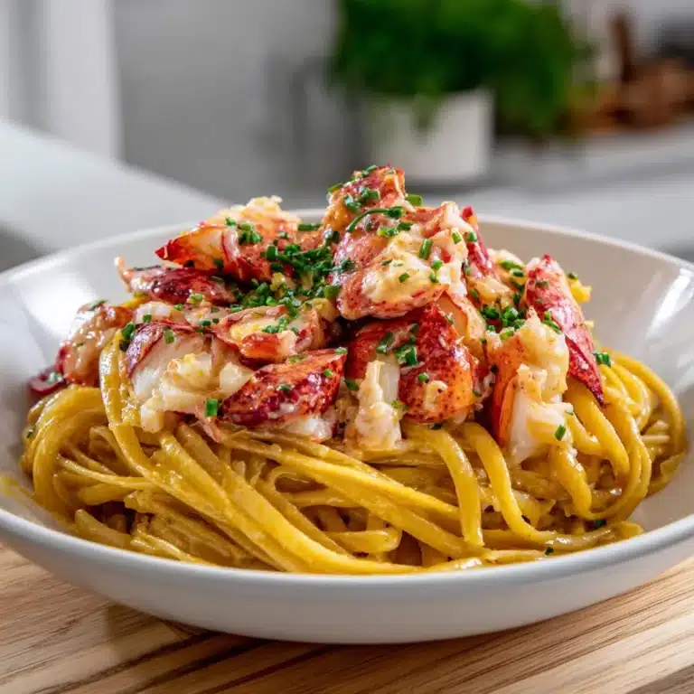Buttered Lobster Pasta Recipe