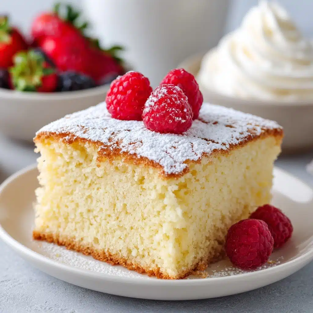 "Hot Milk Cake Recipe