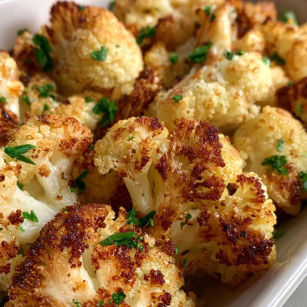 Roasted Parmesan Cauliflower Bites Recipe